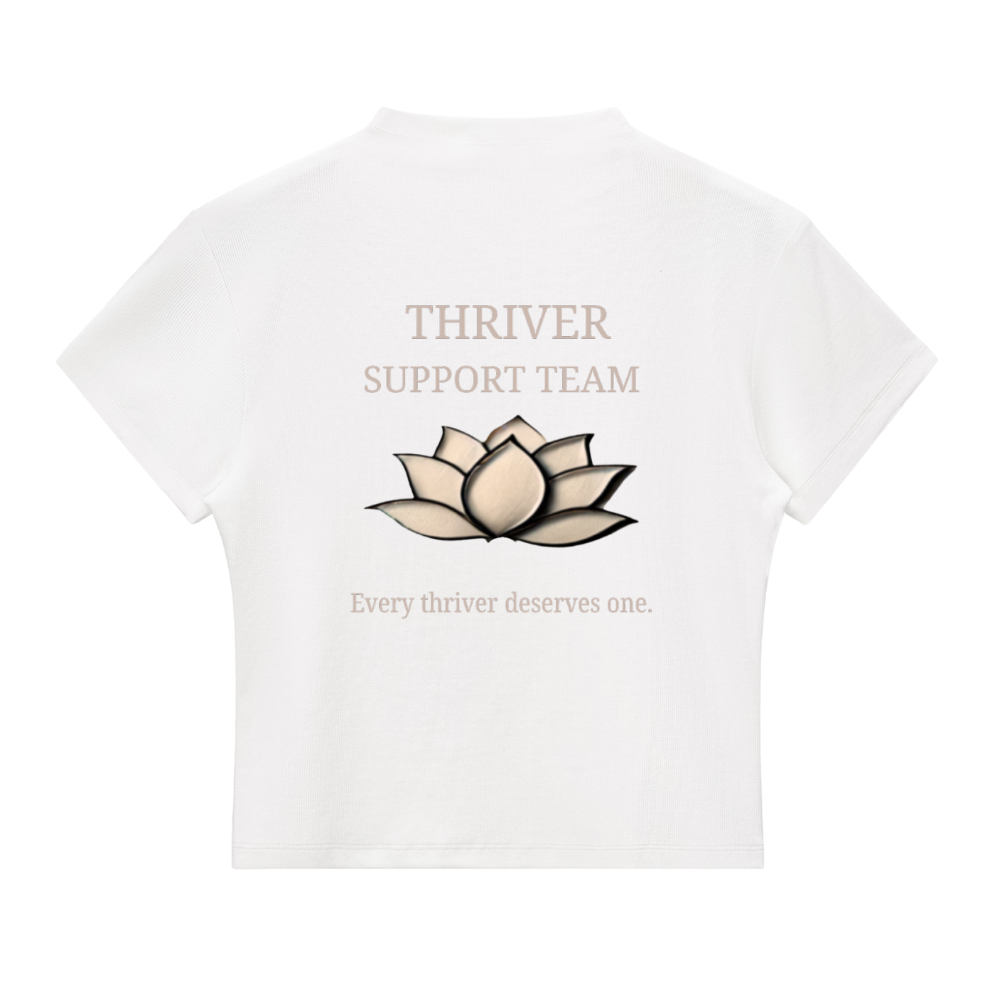 Slim Fit Mock Tee - Support Team