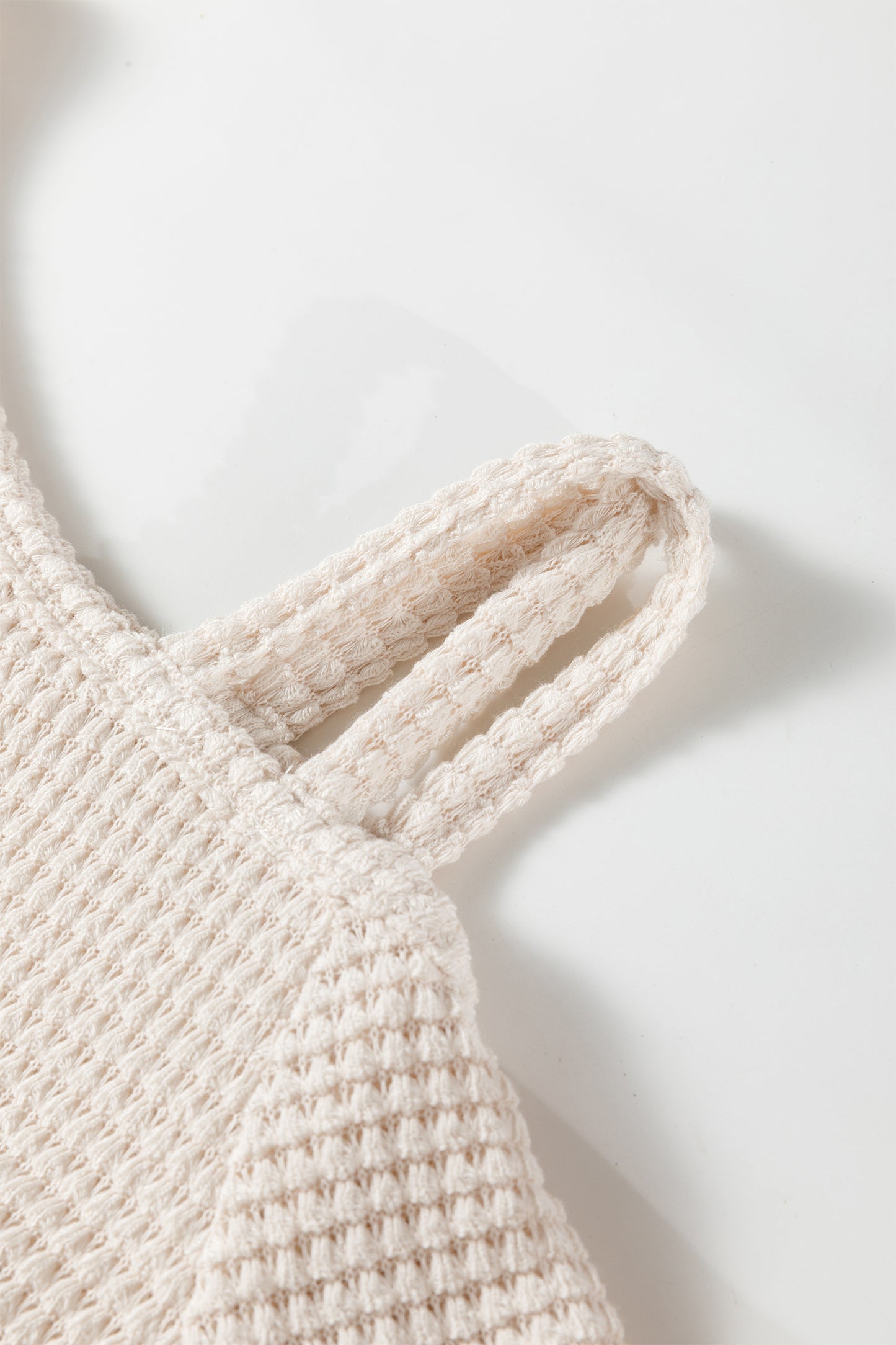 Jet Stream Solid Color Textured Knit Asymmetric Shoulder Long Sleeve Top