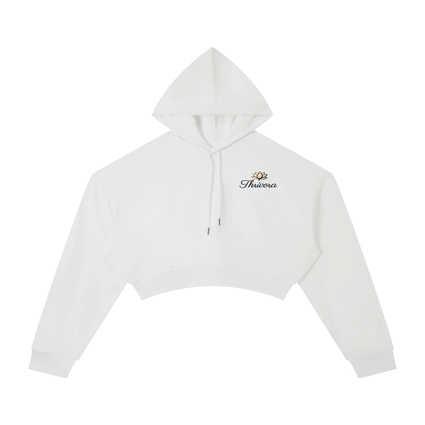 Support Circle Cropped Hoodie