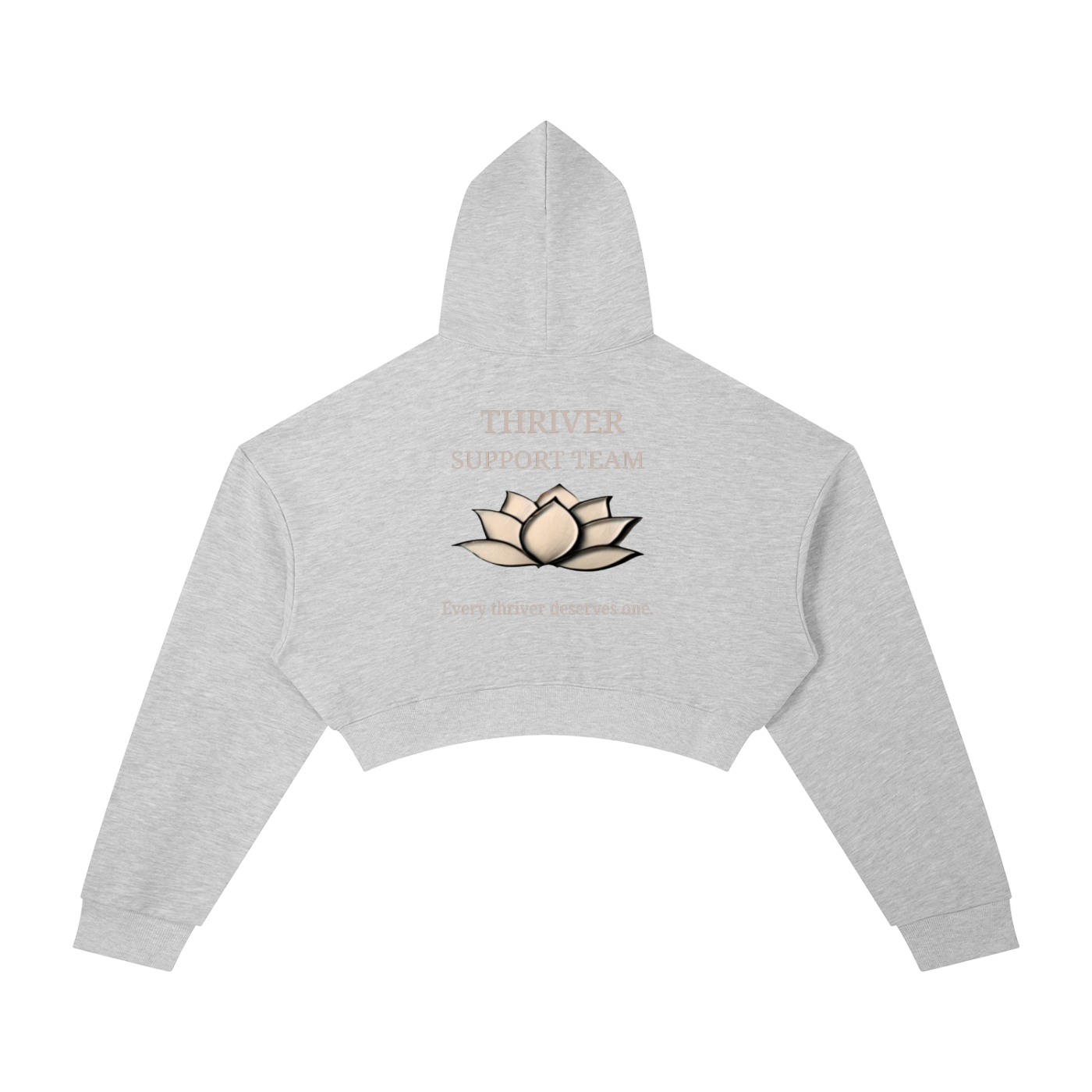 Cropped Hoodie - Support Team