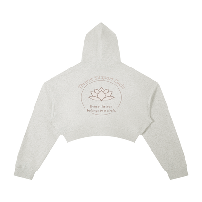 Support Circle Cropped Hoodie