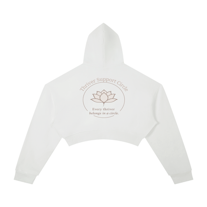 Support Circle Cropped Hoodie