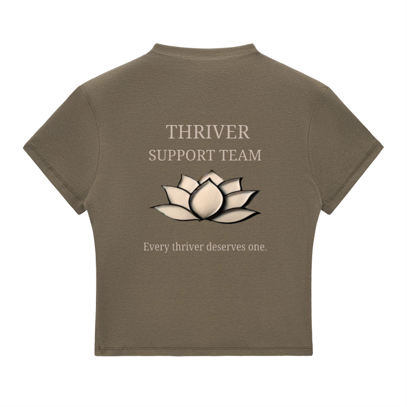 Slim Fit Mock Tee - Support Team